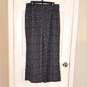 Shein Daisy Print Palazzo Pants